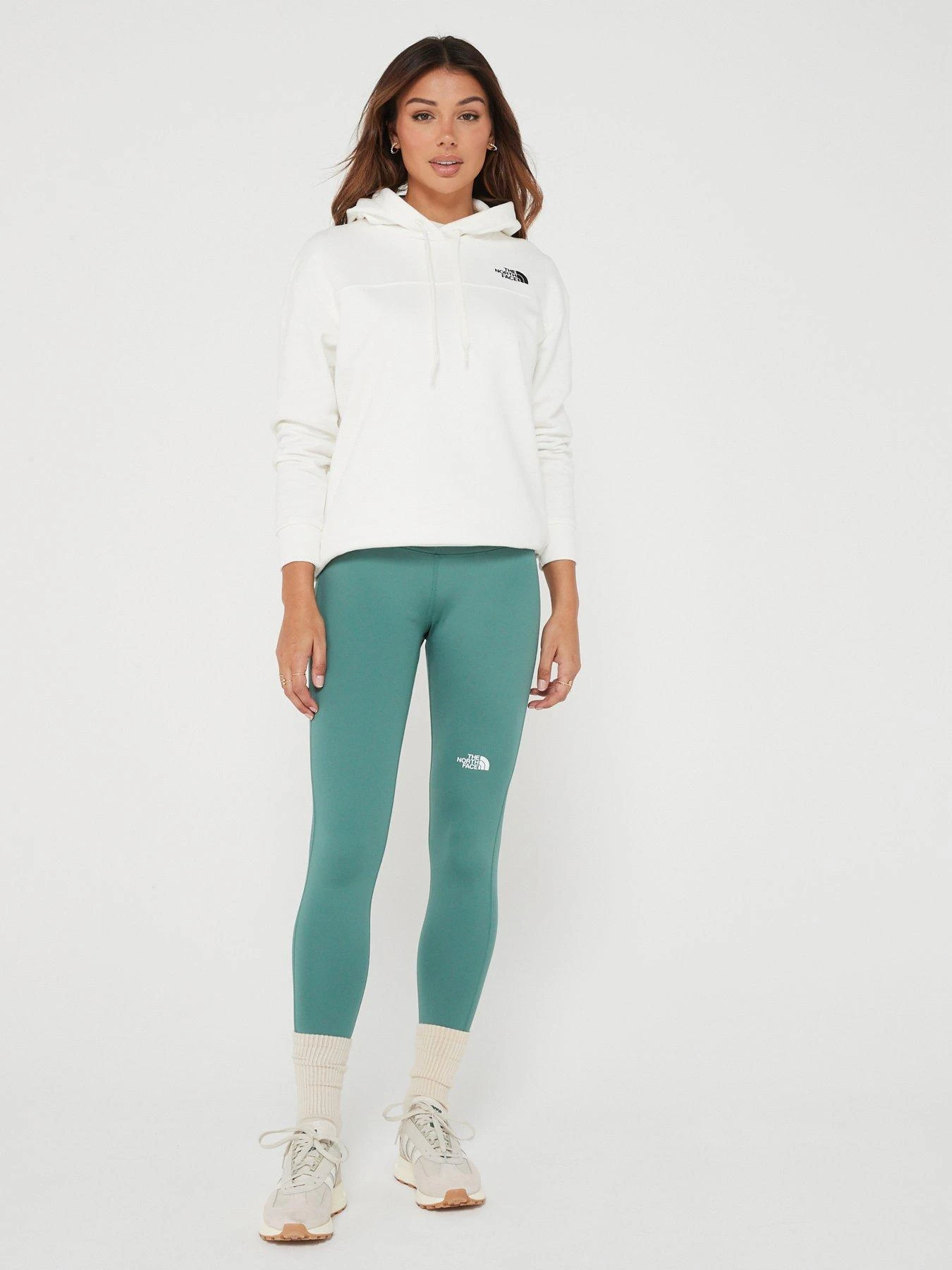 THE NORTH FACE Women's Flex High Rise 7/8 Tight - Green 3 THE NORTH FACE Women's Flex High Rise 7/8 Tight - Green - Image 3