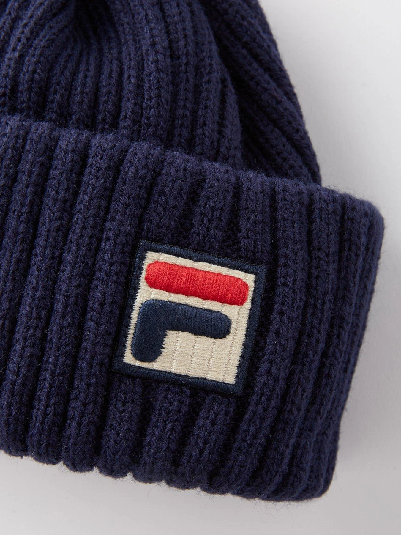 Fila Finns Knitted Beanie - Navy 3 Fila Finns Knitted Beanie - Navy - Image 3