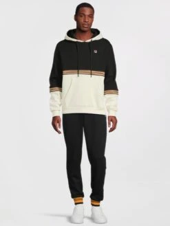 Fila Ralph Colour Block Hoody - Black/Multi -Sport Sphere VIPJ0 SQ3 0000000292 BLACK MULTI MDo