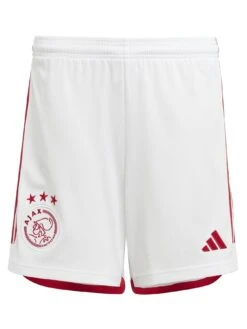 Adidas Ajax Junior 23/24 Home Stadium Shorts - White