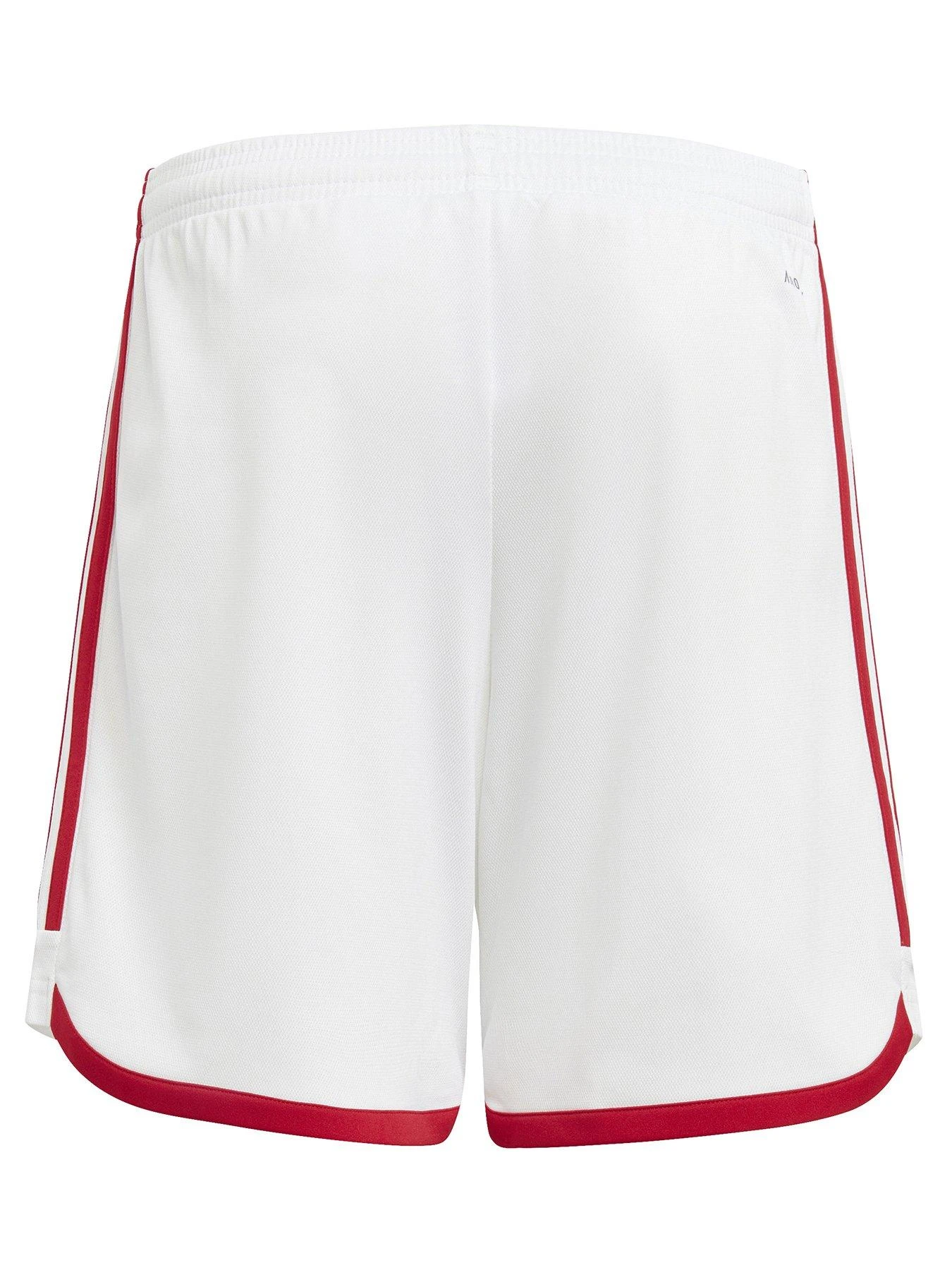 Adidas Ajax Junior 23/24 Home Stadium Shorts - White 2 Adidas Ajax Junior 23/24 Home Stadium Shorts - White - Image 2