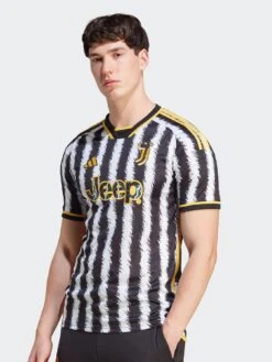 Adidas Juventus Men's 22/23 Home Stadium Replica Shirt - BLACK