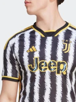 Adidas Juventus Men's 22/23 Home Stadium Replica Shirt - BLACK -Sport Sphere VJ5PW SQ5 0000000004 BLACK SLd1