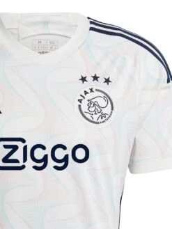 Adidas Ajax Mens 23/24 Away Stadium Replica Shirt - White -Sport Sphere VJ5QP SQ4 0000000013 WHITE SLd