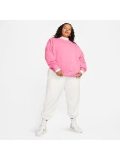 Nike Phoenix Oversized Crewneck Sweatshirt (Plus Size) - Pink -Sport Sphere VJHML SQ3 0000000063 PINK MDo
