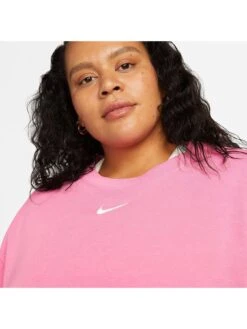 Nike Phoenix Oversized Crewneck Sweatshirt (Plus Size) - Pink -Sport Sphere VJHML SQ4 0000000063 PINK MDd