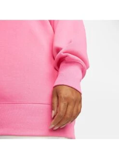 Nike Phoenix Oversized Crewneck Sweatshirt (Plus Size) - Pink -Sport Sphere VJHML SQ5 0000000063 PINK MDd1