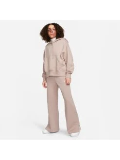 Nike Phoenix High-Waisted Wide-Leg Sweatpants - Light Brown -Sport Sphere VJHPW SQ3 0000001277 LIGHT BROWN MDo
