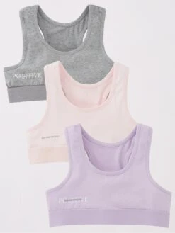 V By Very Girls Sports Tops (3-Pack) - Multi