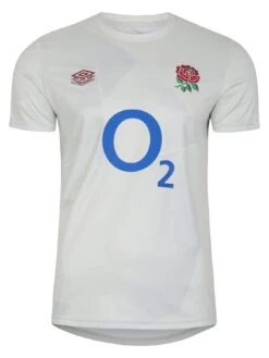Umbro Mens England Warm Up Jersey (O2) - White