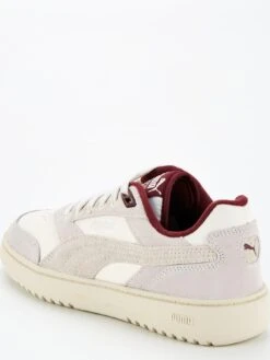 Puma Doublecourt Premium Trainers - White/Red -Sport Sphere VJUZD SQ2 0000000304 WHITE RED SLb