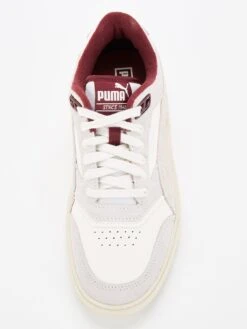 Puma Doublecourt Premium Trainers - White/Red -Sport Sphere VJUZD SQ4 0000000304 WHITE RED SLt