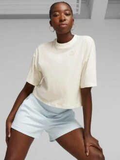 Puma Classics Oversized Tee - Off-White