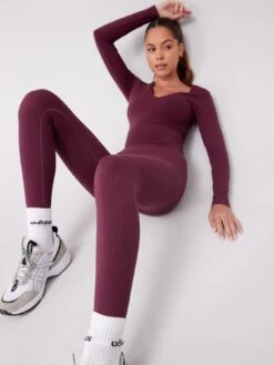 Everyday Seamless Legging - Purple -Sport Sphere VJV59 SQ6 0000000039 PURPLE MDd2