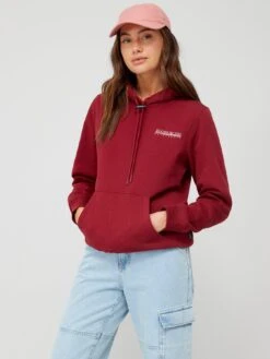 NAPAPIJRI B-rope Hoodie - Red