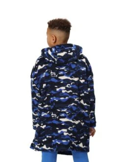 Regatta Kids Cosy Poncho - Blue Camo -Sport Sphere VKEJA SQ2 0000000224 BLUE PRINT MDf