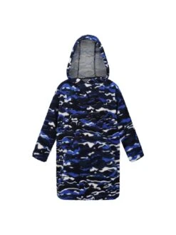 Regatta Kids Cosy Poncho - Blue Camo -Sport Sphere VKEJA SQ4 0000000224 BLUE PRINT SLd