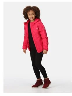 Regatta Girls Volcanics VII Reflective Waterproof Jacket - Pink -Sport Sphere VKEJD SQ3 0000000063 PINK SLb