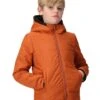 Regatta Kyrell Reversible Fleece Lined Jacket - Black/Orange