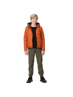 Regatta Kyrell Reversible Fleece Lined Jacket - Black/Orange -Sport Sphere VKEKA SQ4 0000000004 BLACK SLd