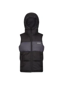 Regatta Kids Boys Lofthouse Body Warmer - Black/Grey -Sport Sphere VKEKG SQ4 0000000004 BLACK SLd