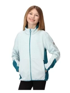 Regatta Junior Highton Winter Full Zip IV Fleece - Teal