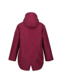 Regatta Girls Violane Waterproof Jacket - Dark Red -Sport Sphere VKELN SQ5 0000000315 DARK RED SLd1