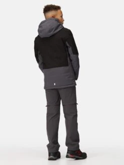 Regatta Junior Boys Highton IV Padded Waterproof Jacket - Black/Grey -Sport Sphere VKELP SQ2 0000000004 BLACK MDf