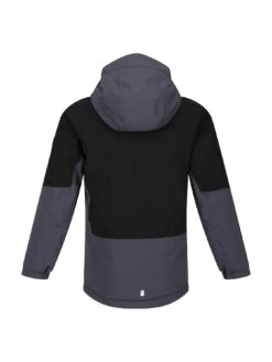 Regatta Junior Boys Highton IV Padded Waterproof Jacket - Black/Grey -Sport Sphere VKELP SQ5 0000000004 BLACK SLd1