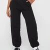 Champion Elastic Cuff Jogging Pants - Black
