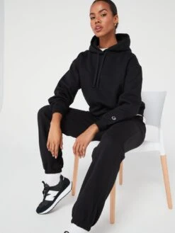 Champion Elastic Cuff Jogging Pants - Black -Sport Sphere VKH14 SQ5 0000000004 BLACK MDd1