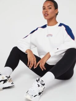Champion Crewneck Sweatshirt - White -Sport Sphere VKH17 SQ4 0000000013 WHITE MDd
