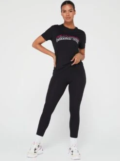 Champion Crewneck T-Shirt - Black -Sport Sphere VKH21 SQ3 0000000004 BLACK MDo