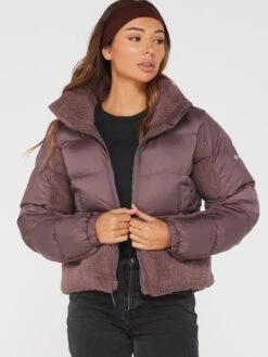 Columbia Women's Leadbetter Point Sherpa Hybrid - Brown -Sport Sphere VKH2A SQ5 0000000143 BROWN MDd1