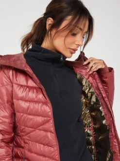 Columbia Women's Joy Peak Hooded Jacket - Red -Sport Sphere VKH2Z SQ4 0000000017 RED MDd