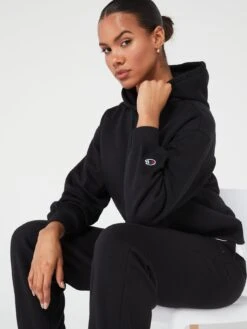 Champion Overhead Hoodie - Black -Sport Sphere VKH30 SQ4 0000000004 BLACK MDd