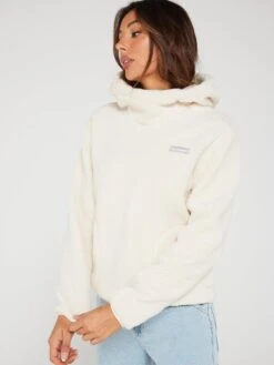 Columbia Women's West Bend Sherpa Hoodie - White
