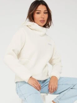 Columbia Women's West Bend Sherpa Hoodie - White -Sport Sphere VKH3D SQ4 0000000013 WHITE MDd