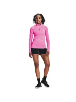 UNDER ARMOUR Women's Training Tech 1/2 Zip Top - Pink -Sport Sphere VKIKR SQ3 0000000063 PINK MDo