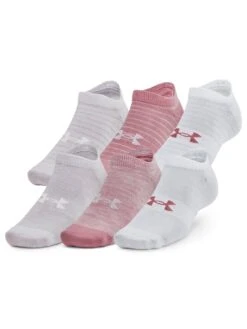 UNDER ARMOUR 6 Pack Of Training Essentials No Show Socks - Multi