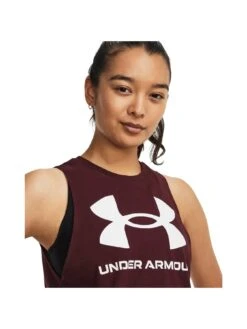 UNDER ARMOUR Womens Training Sportstyle Graphic Tank - Dark Red -Sport Sphere VKIM8 SQ4 0000000315 DARK RED MDd