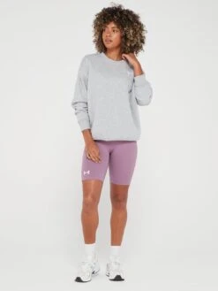 UNDER ARMOUR Training Essentials Fleece Crew Sweat - Light Grey -Sport Sphere VKIMX SQ3 0000000215 LIGHT GREY MDo