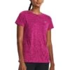 UNDER ARMOUR Women's Training Tech Crew Neck Training T-Shirt - Purple