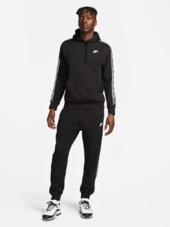 Nike Club Fleece Tracksuit - Black