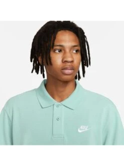 Nike NSW Matchup Pique Polo Shirt - White -Sport Sphere VKLKW SQ4 0000000013 WHITE MDd