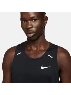 Nike Men's Dri Fit Rise 365 Running Tank - Black 9 Nike Men's Dri Fit Rise 365 Running Tank - Black -Sport Sphere VKLKX SQ4 0000000004 BLACK MDd