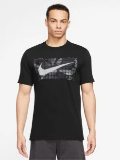 Nike Camo Dri-FIT T-Shirt - Black