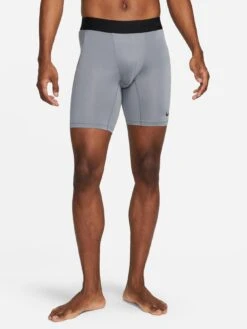 Nike Pro Dri-Fit 9-Inch Shorts - Grey