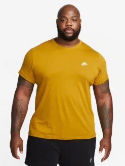Nike NSW Club T-Shirt - Brown (Plus Size)