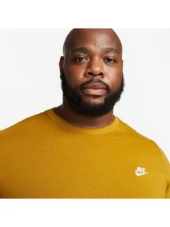 Nike NSW Club T-Shirt - Brown (Plus Size) -Sport Sphere VKLN8 SQ4 0000000143 BROWN MDd